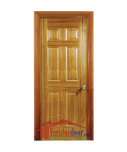 HDF Veneer Wood Door VD-6A-Teak