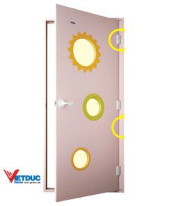 Melamine Laminate Wood Door D80