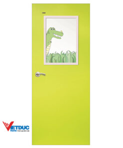 Melamine Laminate Wood Door D82