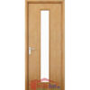 MDF Veneer Wood Door VD-P1GLa Ash