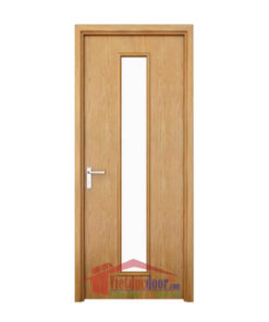 MDF Veneer Wood Door VD-P1GLa Ash