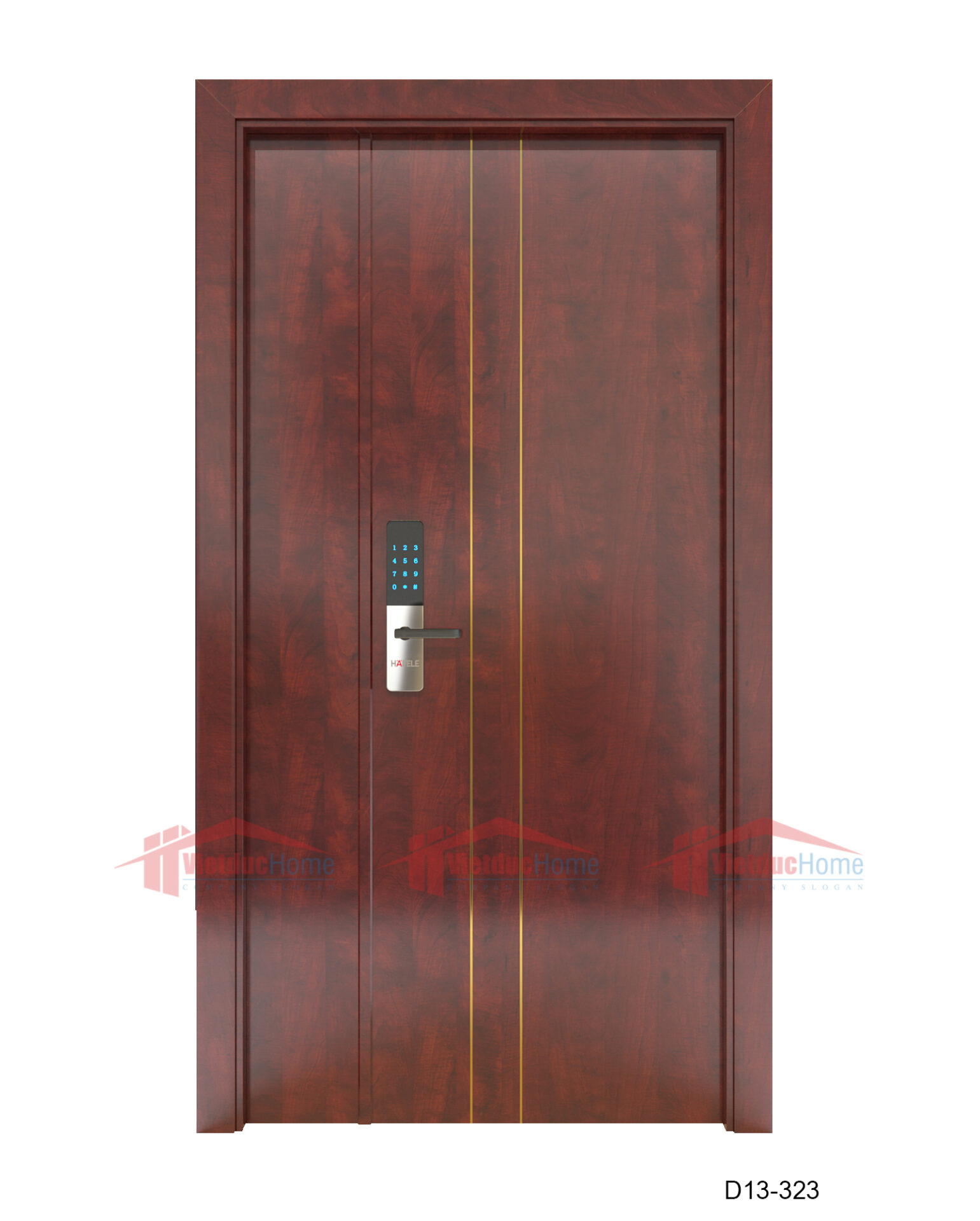 Unequal Double Composite Door VD-09 - Image 3