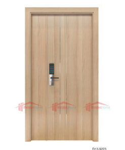 Melamine Unequal Double Wood Door D13