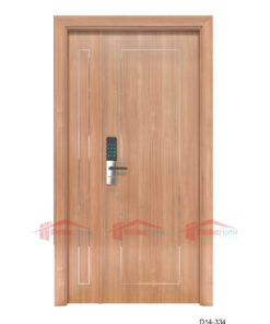 Melamine Unequal Double Wood Door D14