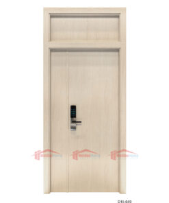 Melamine Unequal Double Wood Door D15