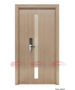 Alternative view of Unequal Double Composite Door with Glass Panels VD-10