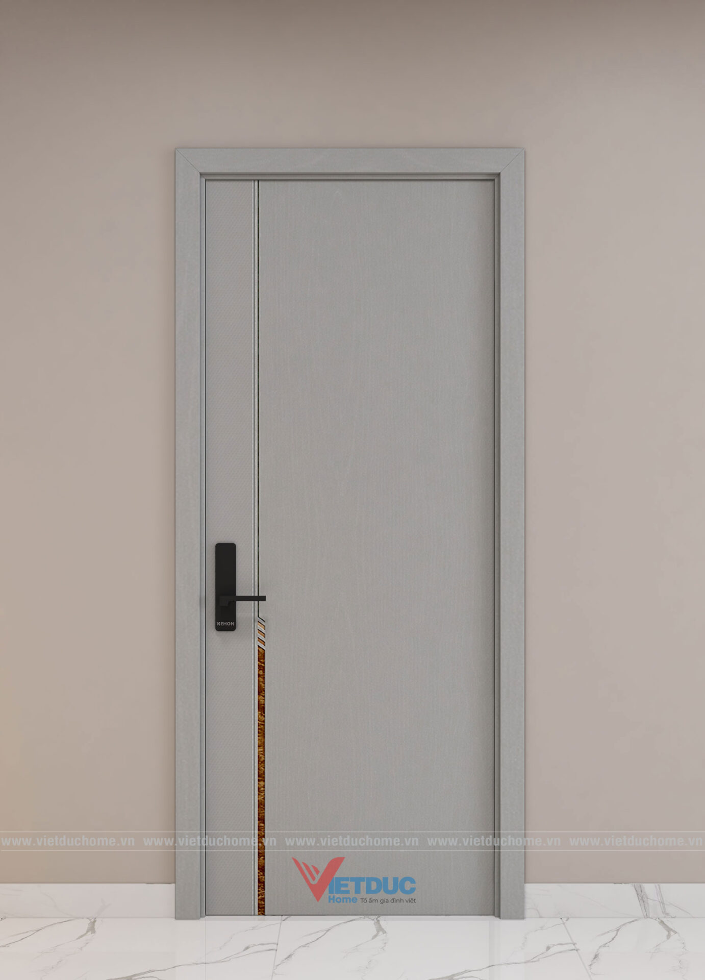 Fireproof Carbon Wood Door 2705-12